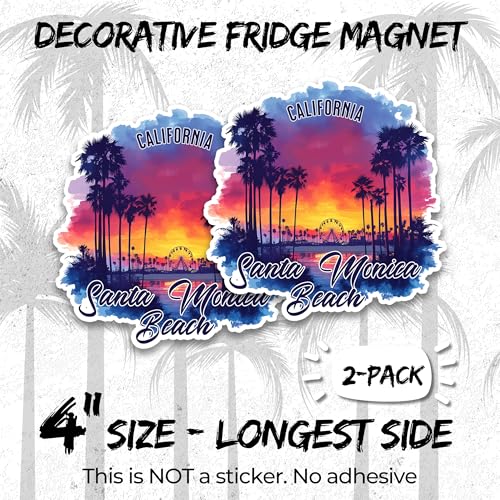 Imanes decorativos vinyl 4 pulg 2 piezas miniatura 2