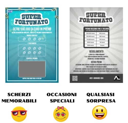 MEIN-Gratta-e-Vinci-Personalizzato-Scherzo-2-Biglietti-Finti-Vincenti-1-da-100K-LAltro-Regalo-Il-Niente-con-Spazio-per-Scrivere-Idee-Scherzi-Divertenti