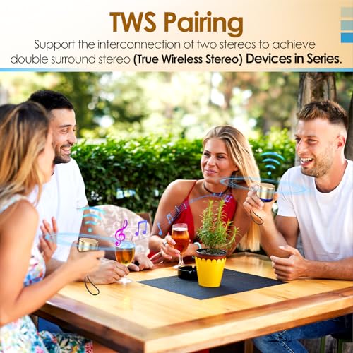 Image of Mini Bluetooth Speaker, Portable Wireless Speakers, Noise Reduction Mic