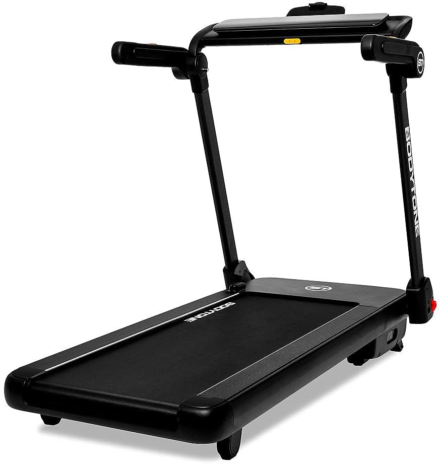 BT BODYTONE DTF Folding Treadmill, front-side view