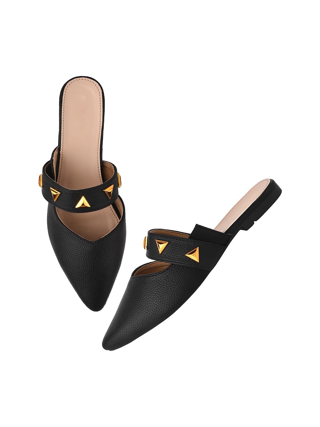 TRYME Stone Studded Bellies Soft & Comfortable Back Open Slip On Mules Sandal for Womens and Girls (B0CPBW3J76) Amazon Price History, Amazon Price Tracker