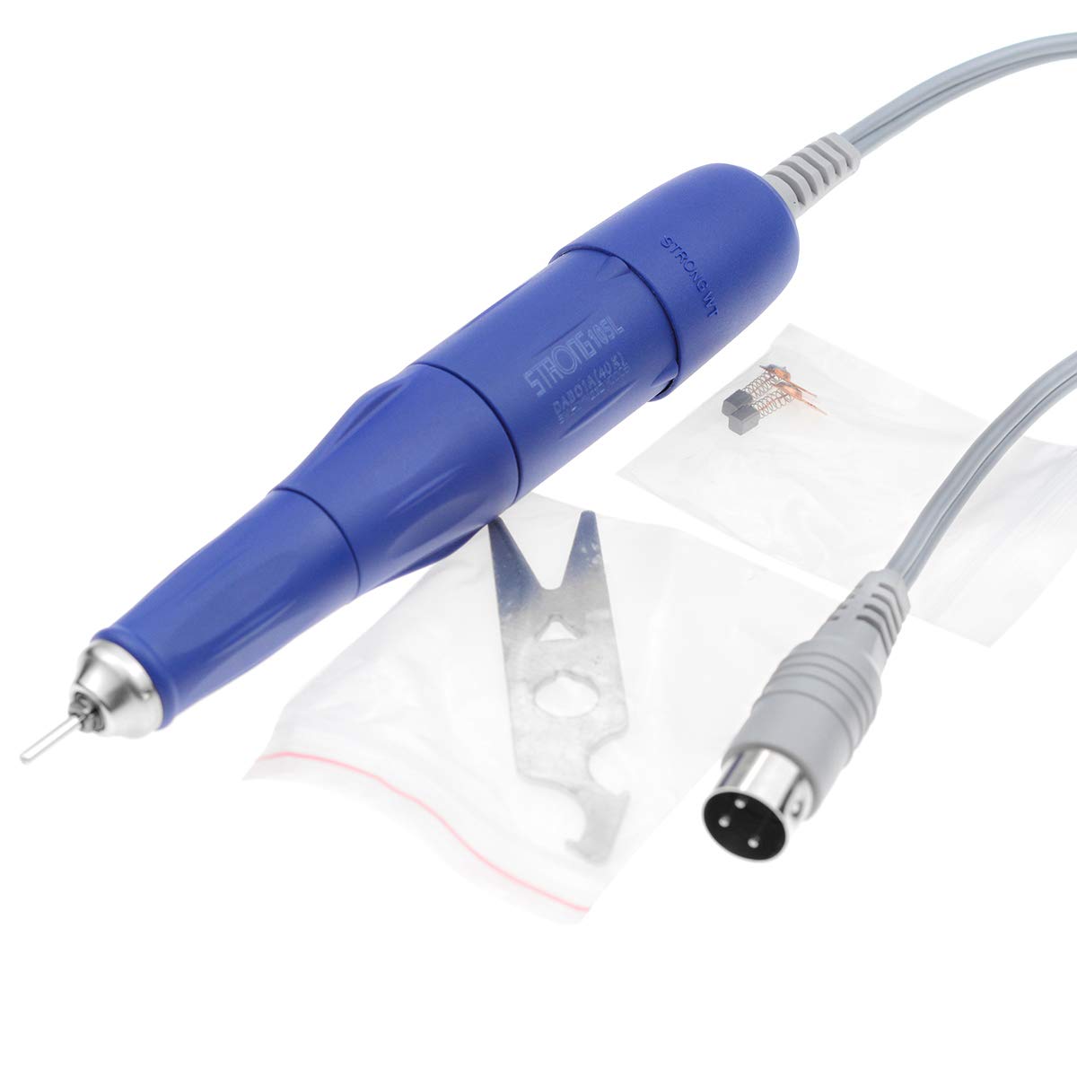 Amazon | マイクロモーターハンドピース 40000RPM ブラシ 105L φ2.35mm