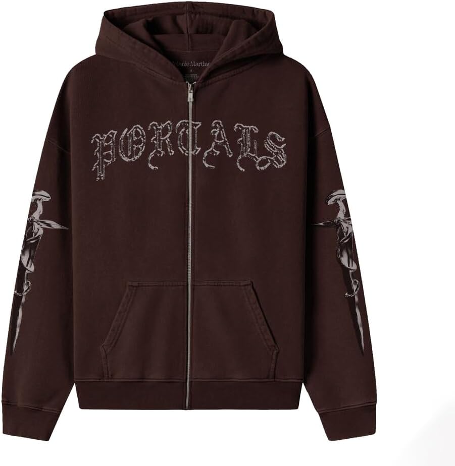 Melanie Martinez Women's Melanie Martinez Portal Sword Zip Hoodie