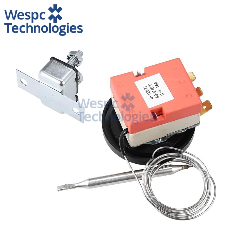 Electric Radiator Fan Thermostat Control Kit with 40A Relay Wiring Harness