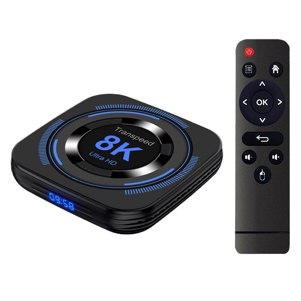 TV Box Allwinner H618 Android 12 WiFi Dual 8K 4K BT Sterowanie głosowe