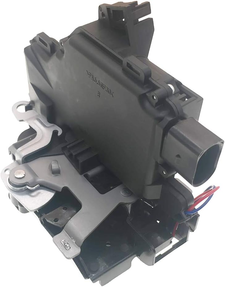 Door Lock Latch Actuator 3B1837016A Front Right Hand Passenger Side Compatible with Volkswagen VW Beetle Golf GTI Passat Rabbit (8 PIN)