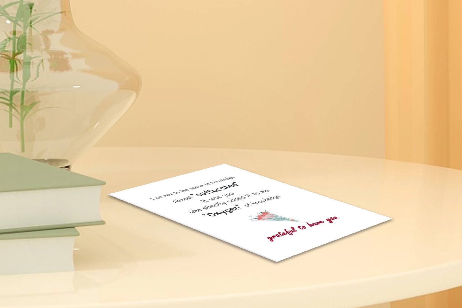 Dankeschön Geschenke Klein Joycard - Humorvolle Dankeskarte Für Mütter \u0026  Hausfrauen Lustige Thanksgiving Karte, image size:1600x1067