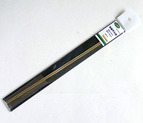 Amazon.co.jp: さかつう 真鍮半円線(甲丸) 底辺2.5mm 高さ1.25mm