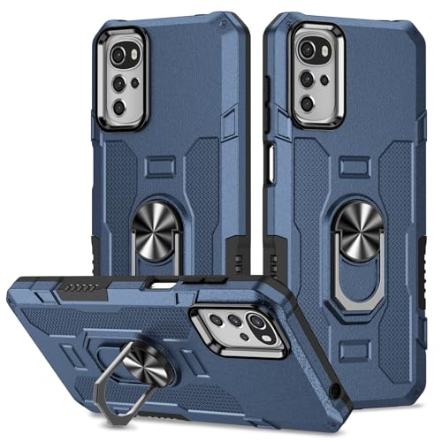 Protection antichoc Moto G22 coque rigide de qualité militaire avec bague