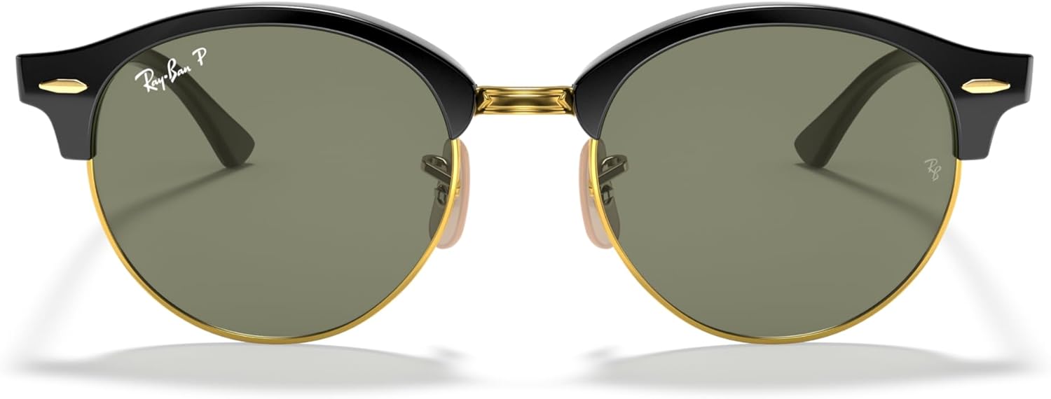 Ray-Ban mens 0RB4246 Sunglasses (pack of 1) 51 mm Black/Polarized Green