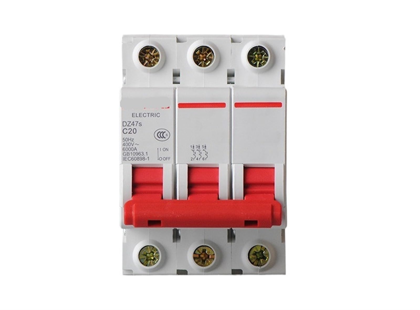 Disjoncteur MCB 100A robuste DZ47 type D protection triphasée durable - 2