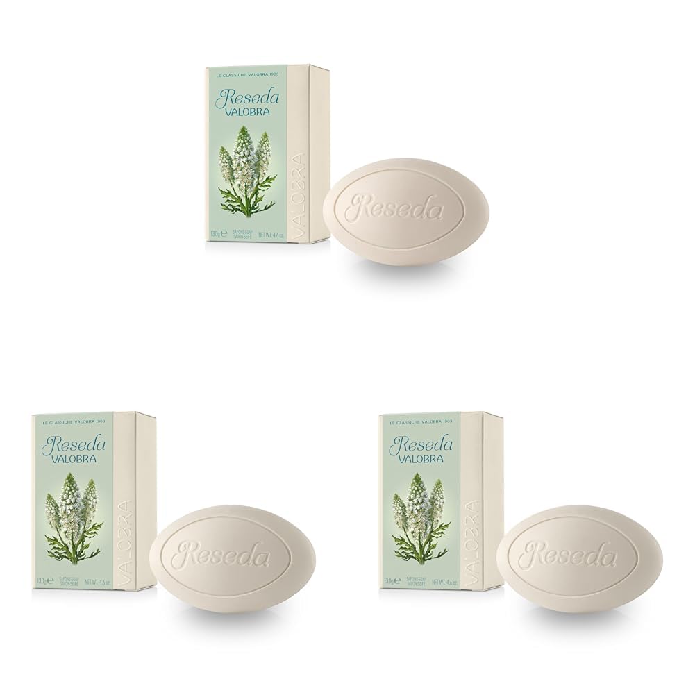 Valobra Reseda 130 Gram - Sabun (3 paketi)