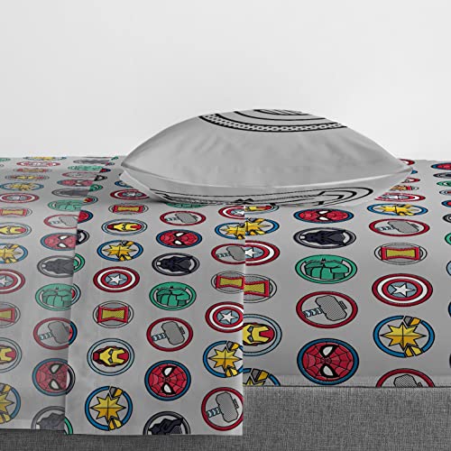 Image of Marvel Avengers Iron Man Twin Comforter Set 5 Piece Kids Bedding, Multi