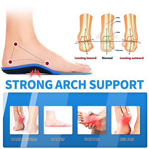 Solette per scarpe con supporto per arco plantare