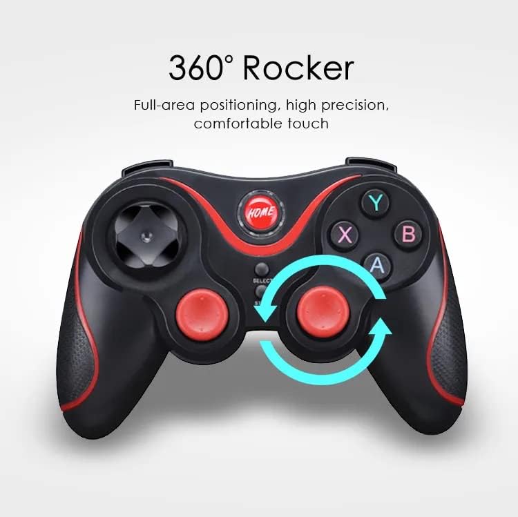 ENTWINO X3 Game Controller Wireless/Bluetooth Gamepad Gaming Console, PC, Android TV Set, Android Media Box, D-Input & X-Input Mode for Windows System 4 51UYQsbGQtL
