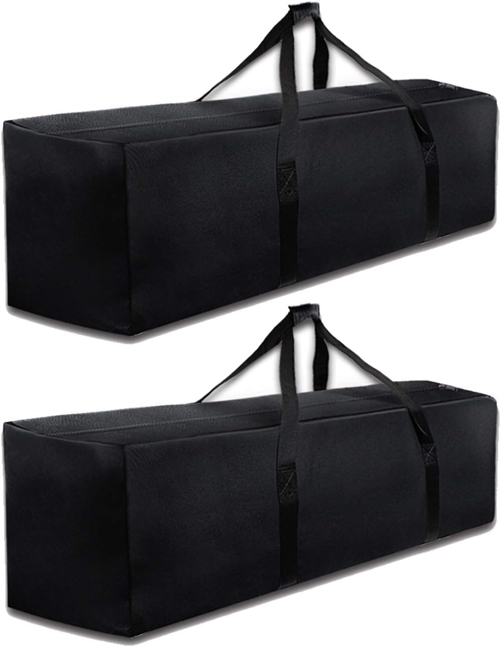 INFANZIA Sac de sport, sac de voyage extra large avec fermeture éclair améliorée, Lot de 2 - Noir, 197L x2, Sac de sport extra large