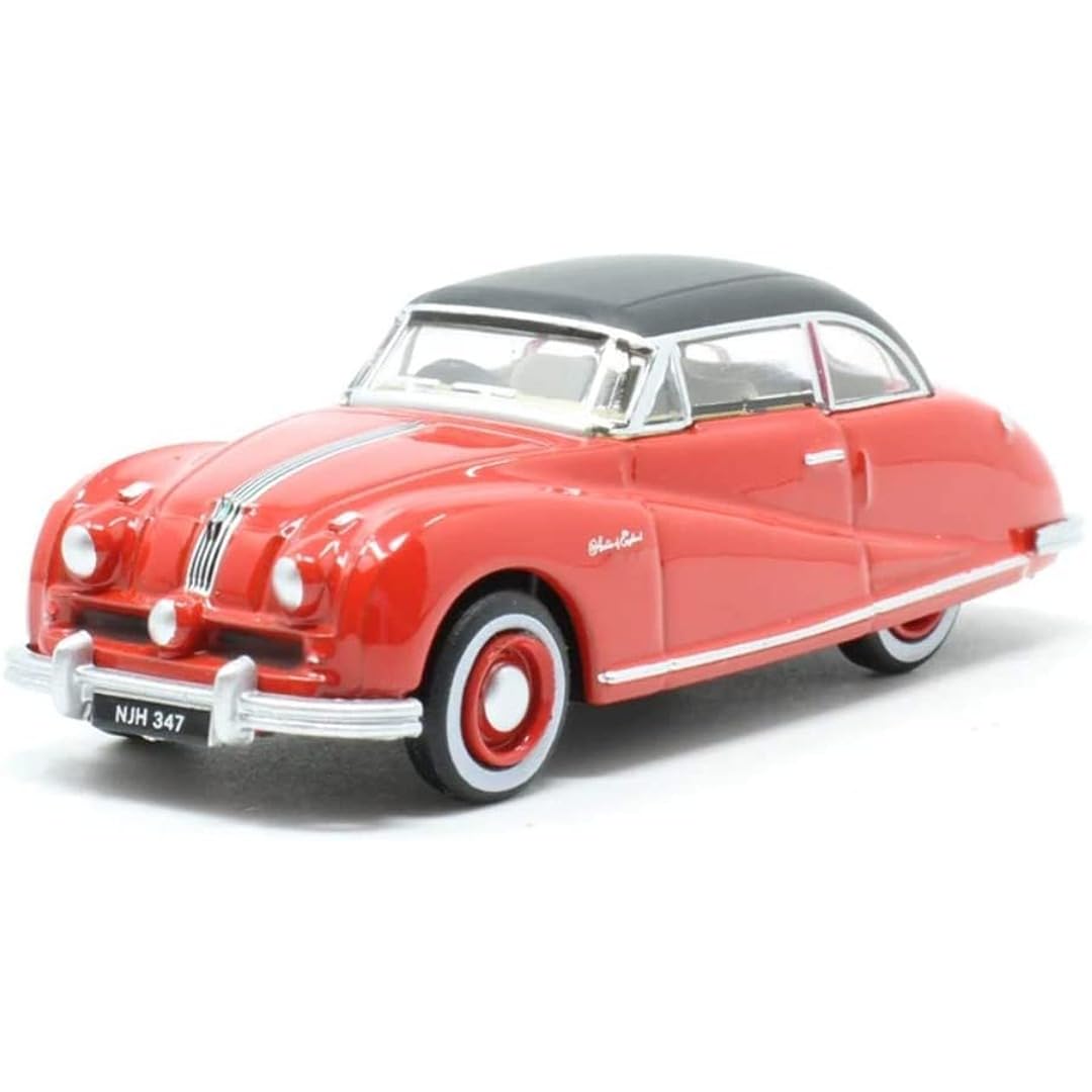 Oxford Diecast 1:76 Austin Atlantic Saloon Ensign Red Collectable model 76ATL005
