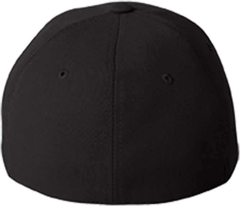 Mason Gray Thread Flexfit Adult Pro-Formance Branded Hat Black Large/X-Large - Image 2
