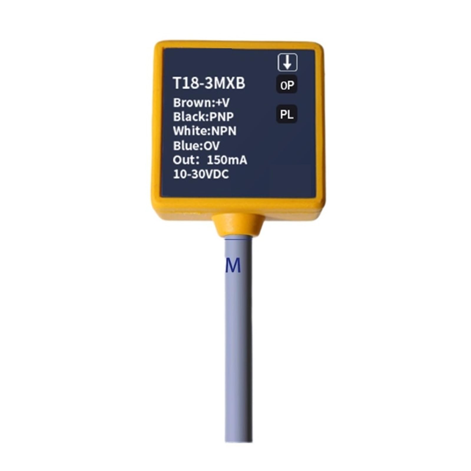 Sdmzjuephxc One Color Photoelectric Switch T18-3Mxb Photoelectric Sensor For Industrial Conveyor And Object Detection