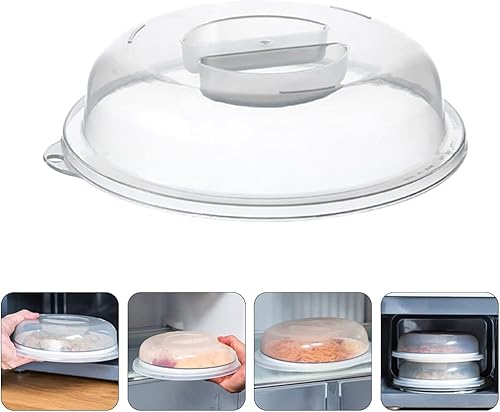 Miniatura 2 de Hemoton Cubierta de salpicaduras para microondas, cubierta de placa de microondas, cubierta de placa de microondas, tapa de protección contra