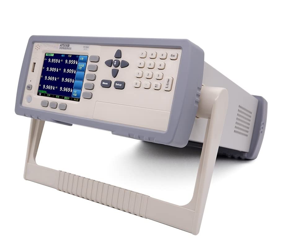 0.05% Accuracy 3.5 INCH LCD Display HIGH Speed Test Multi-Channel DC Resistance Meter (AT5130)