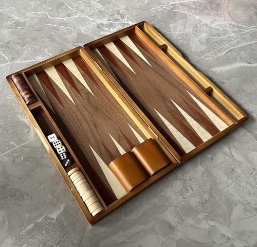 Syrace US-GS0010 Wooden Inlaid Backgammon Set thumb #1