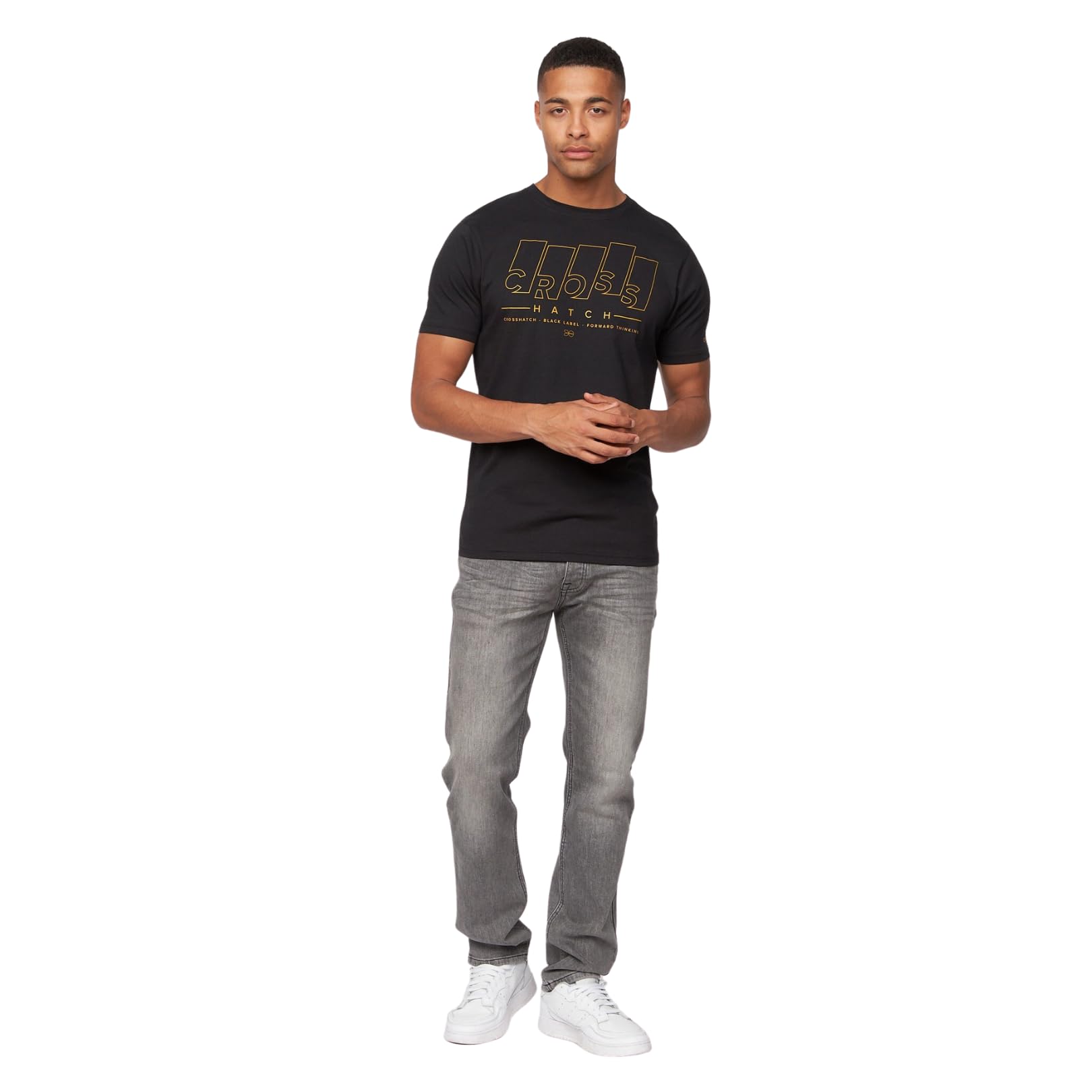 Buraca Slim Fit Denim Jeans Grey Wash - W32 L30