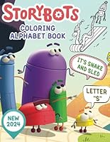 Coloring Alphabet Book for Story Bots: Creative Pages with Tracing Letters and Coloring Animals, Things and Robots for Baby Alphabet Leaners B0CTXWZVVW Book Cover