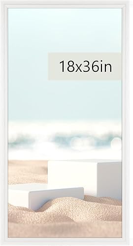 Miniatura 8 de Marco de fotos de 24 x 36 pulgadas, marco de póster dorado, marco natural para galería, formato horizontal o vertical, marco resistente y plexiglás,
