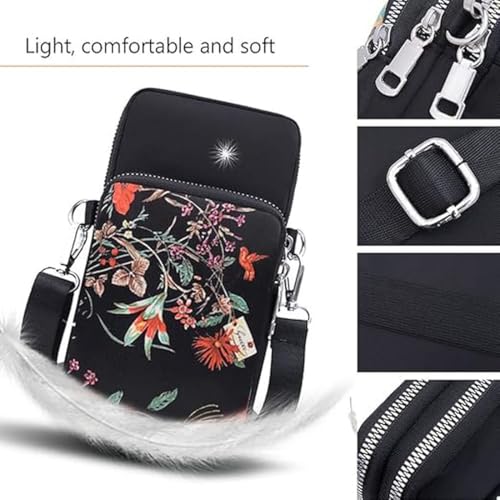 Image of Crossbody Mobile Sling Bag for Women |Stylish Phone Pouch with Detachable Strap & Adjustable Keychain|Mobile Purse|Versatile Mobile Pouch for Women