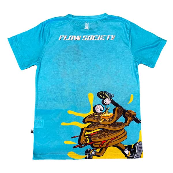 Flow Society Youth Chicken Waffle Athletic Tee Shirt2