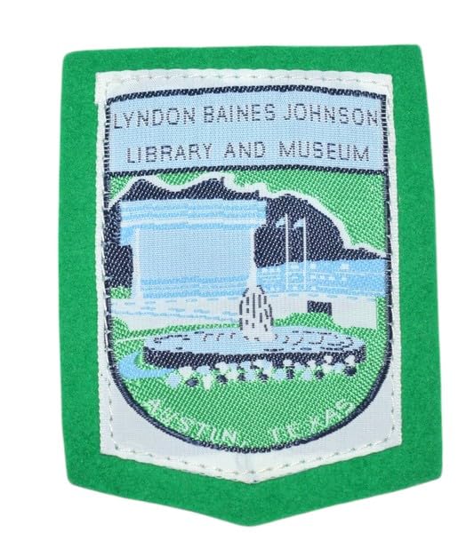 Lyndon Baines Johnson Library Amp Museum Austin Texas 1987 Souvenir Patch