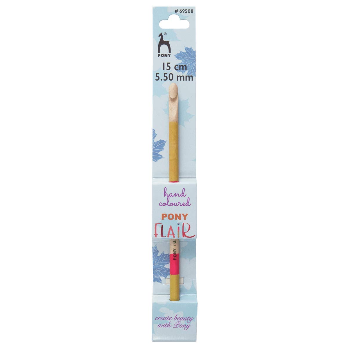 Pony Flair Hand Colored Crochet Hook - 15CM (5.50MM)