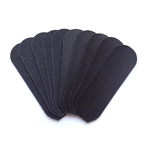 MUSISALY 10シーツ枚フットファイル 足の ツール 付き アブレーシブペーパー フットケアキット ひび割れかかと用 乾燥肌対応 足やすり 使いし可能 ステンレス鋼製
