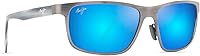 Vista 2 de Maui Jim mens Anemone Rectangular Sunglasses