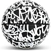 AND1 Chaos Rubber Basketball: Game Ready, Office Regulation Size (29.5) Streetball, Made for Indoor/Outdoor Basketball Games- Graffiti Series