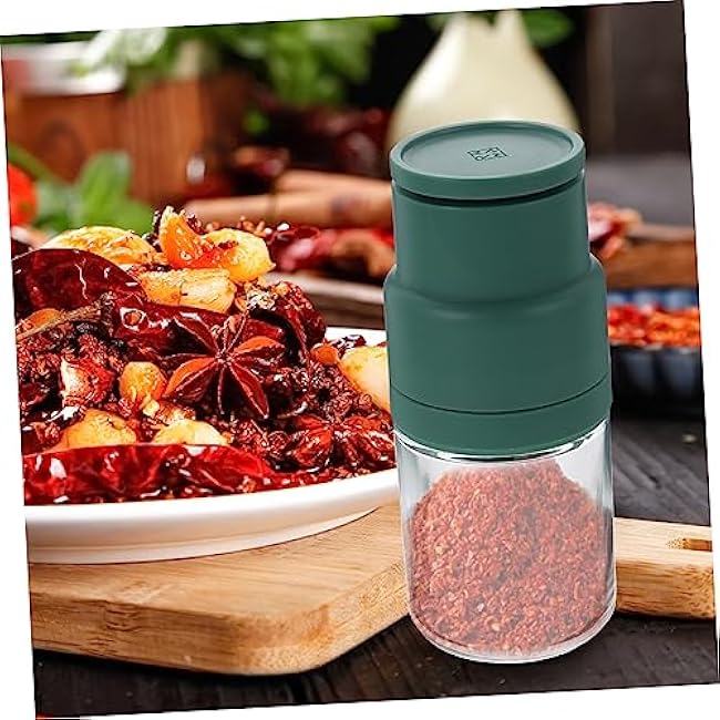 Portable Manual Pepper Grinder Coarseness Salt Mill for Seasoning Spice High Grade Grinding Core for Pepper Sea Salt Cumin and More Kitchen Tool