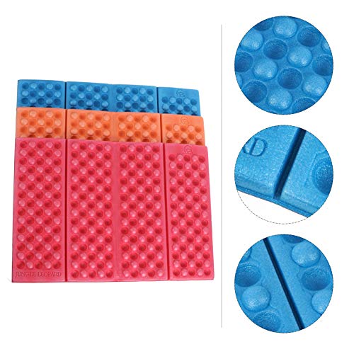 ABOOFAN 3 Peças de Espuma Dobrável Folding Assento Mat XPE Pad para Pinic Caminhadas Mochila Montanh