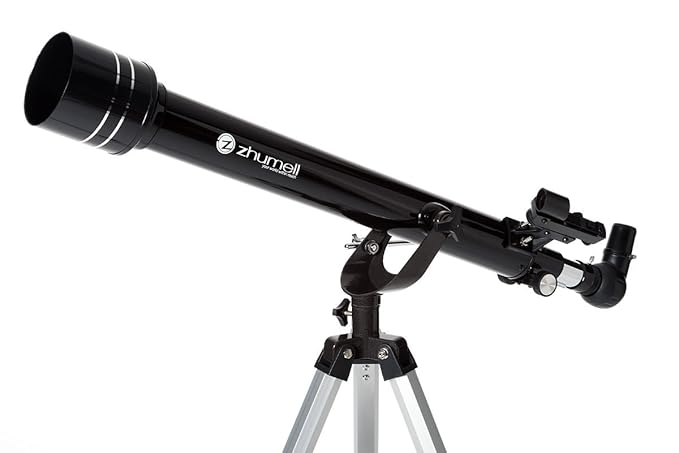 Zhumell ZHUN001-1 60mm AZ Refractor Telescope, Black