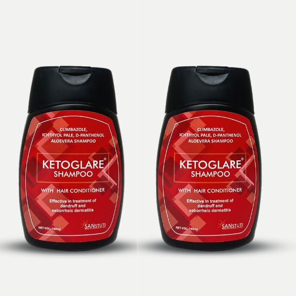 Image of Anti Dandruff Shampoo for Men & Women | Helps Reduce Flakes & Itchy Scalp | Deep Scalp Cleansing Formula | Sulfate & Paraben Free | Suitable for Regular Use | 100ml Pack of 2