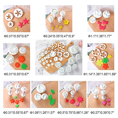 HOWAF 100pcs Cake Decorating Tools for Fondant