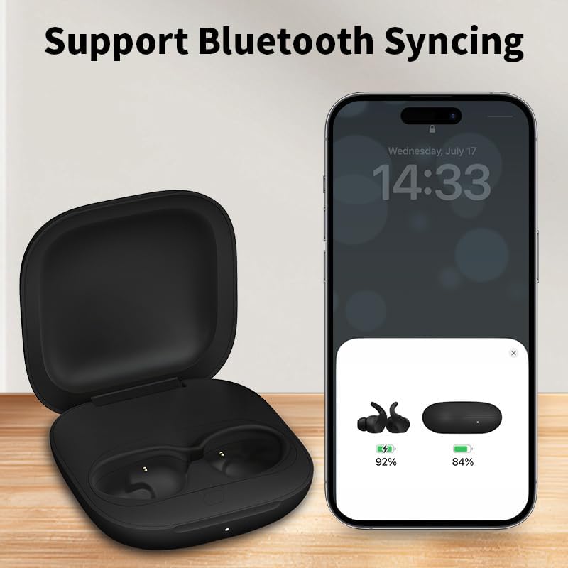 Charging Case Replacement for Beats Fit Pro, 700mAh Portable Replacement Charger Case with Bluetooth Pairing Sync Button (Earbuds Not Included) - Image 3