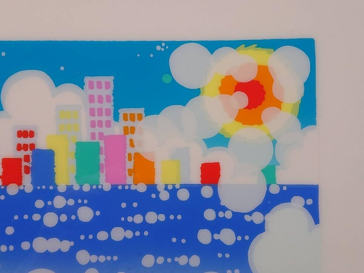 Amazon.co.jp: おかもとみわこ 陶板画 真作 Manhattan 30th EB-ART