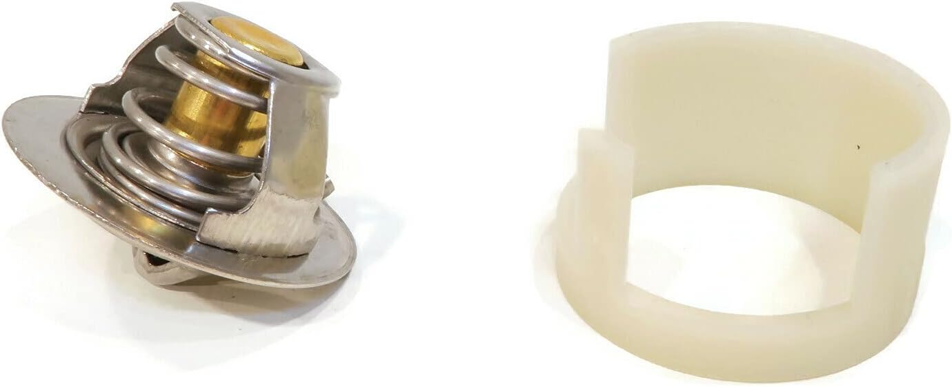 The ROP Shop | Thermostat Kit for MerCruiser 3.0L 181 L4 1A002000 & Up Sterndrive Boat Engines