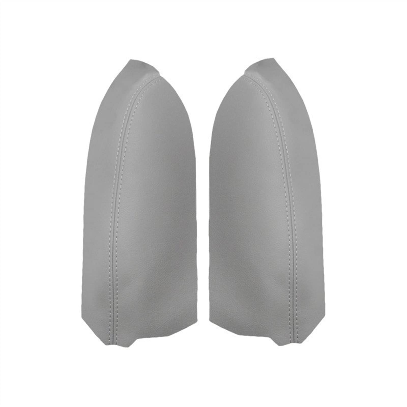 Zapora Door Armrest Titanium Soft Leather Armrest Cover For Toyota For Prius 2004-2008 Car Center Control Door Armrest Cover Sticker Trim Suvs(Door Armrest Titanium)