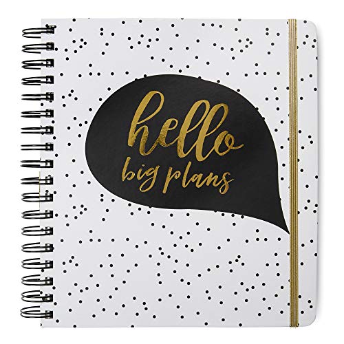 2020 Hello Big Plans, 12 Month Daily Planners/Calendars: Tri-Coastal Design Planners with Monthly, Weekly and Daily Views - Personal Planner Notebook for Work or Home