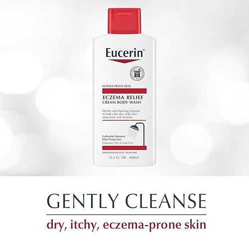 Miniatura 3 de Eucerin Crema para aliviar el eccema y el gel corporal gel corporal para eccema gel corporal en crema botella de 135 onzas líquidas
