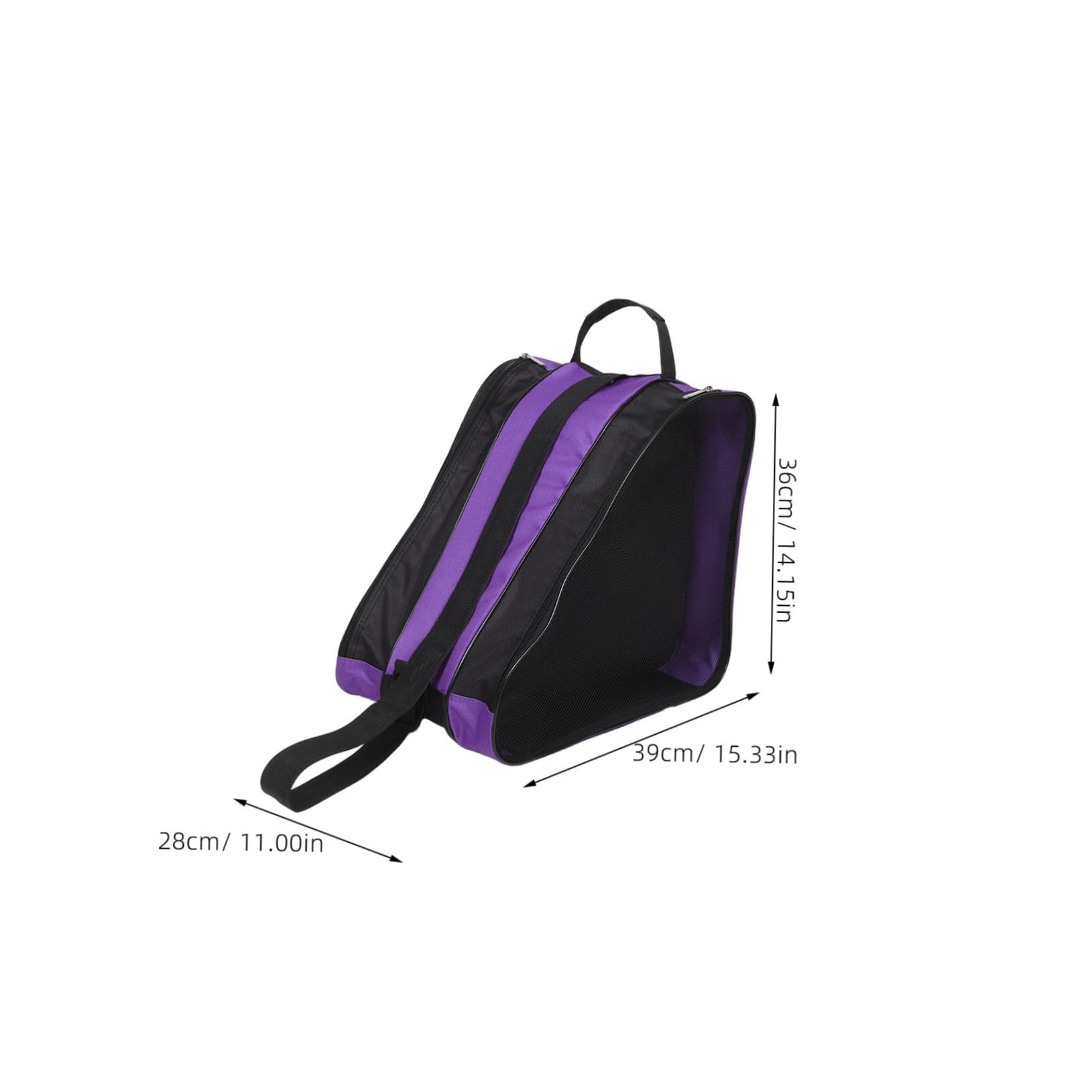 SUPVOX Borsa per Pattini a Rotelle 2 Pezzi in Oxford, Capiente | Design Multistrato, Uso Outdoor, per Scarpe da Pattinaggio e Stivali da Pioggia