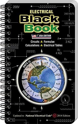 Electrical Black Book - USA Edition (Updated to 2014 NFPA NEC) with Index Tabs Spiral-bound โ Unabridged, January 1, 2014
