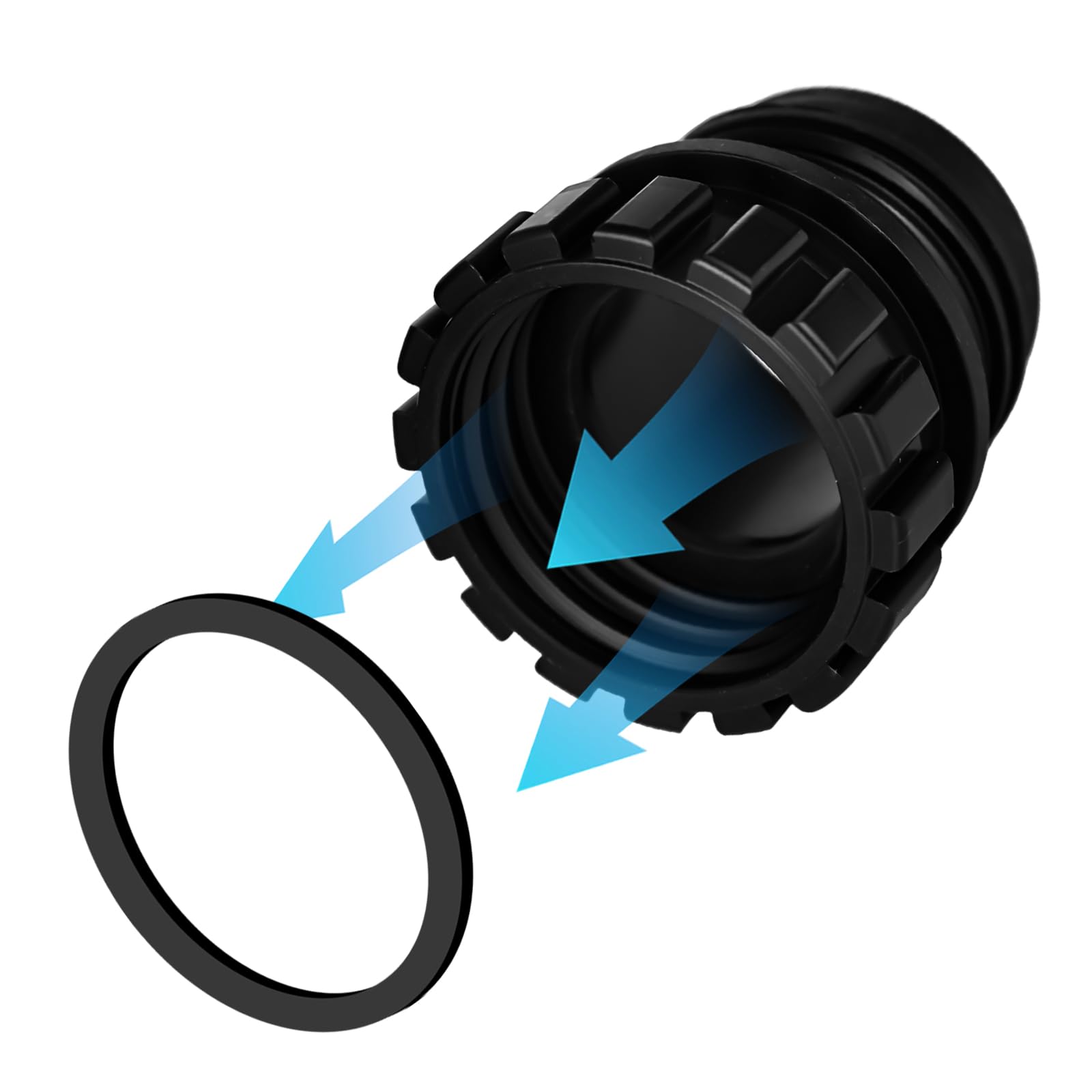 Adapter do butelek szklanych dla Crystal 0,7L Adapter do szklanych butelek Quick Connect dla Maker